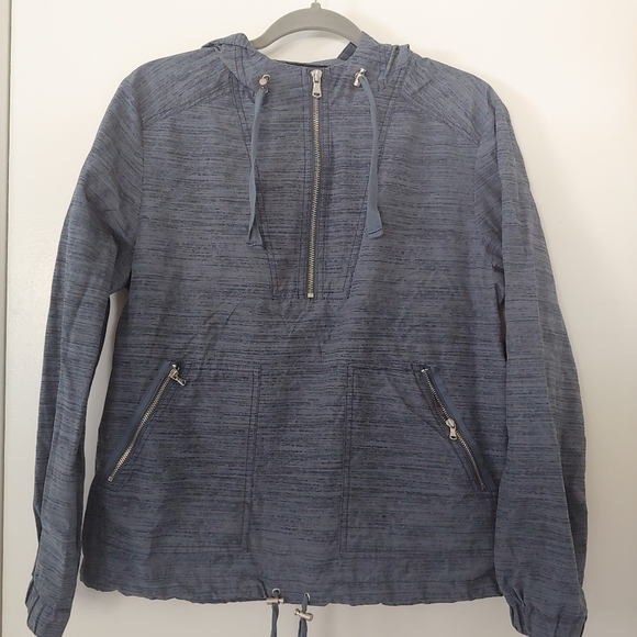 Lou and Grey Space Dye Anorak Hooded Jacket Small - Picture 3 of 10